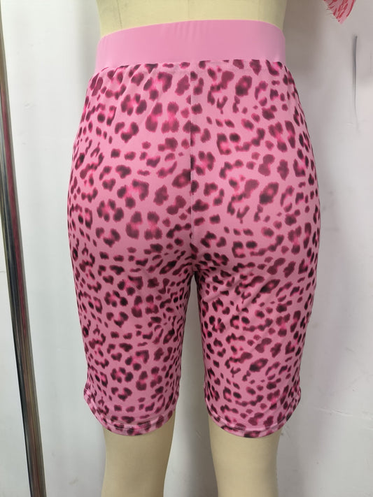 Spotted and Stunning Biker Shorts