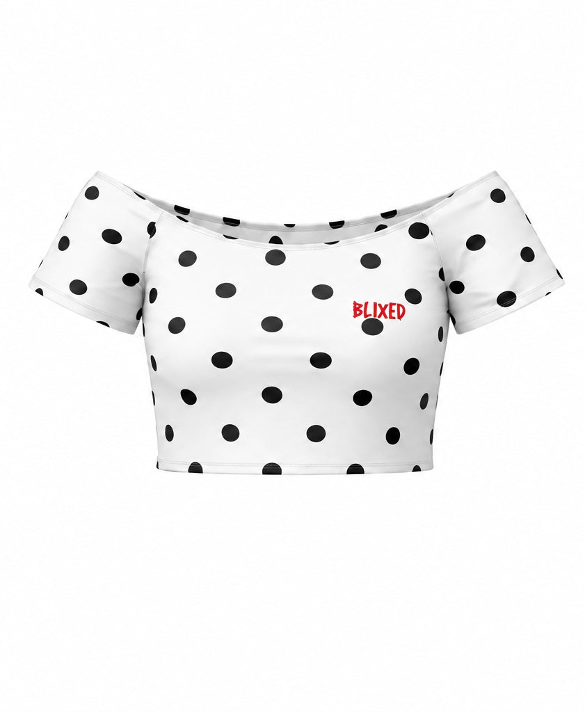 Polka Dot cover up top
