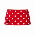 Polka dot cover up skirt