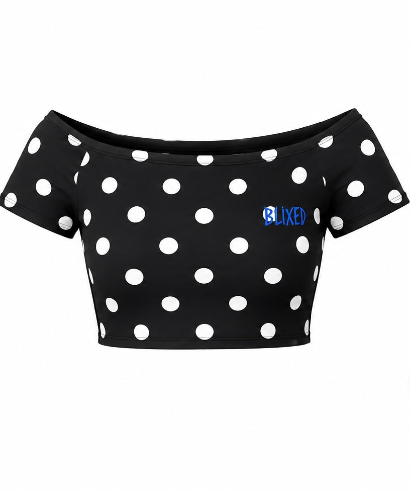 Polka Dot cover up top