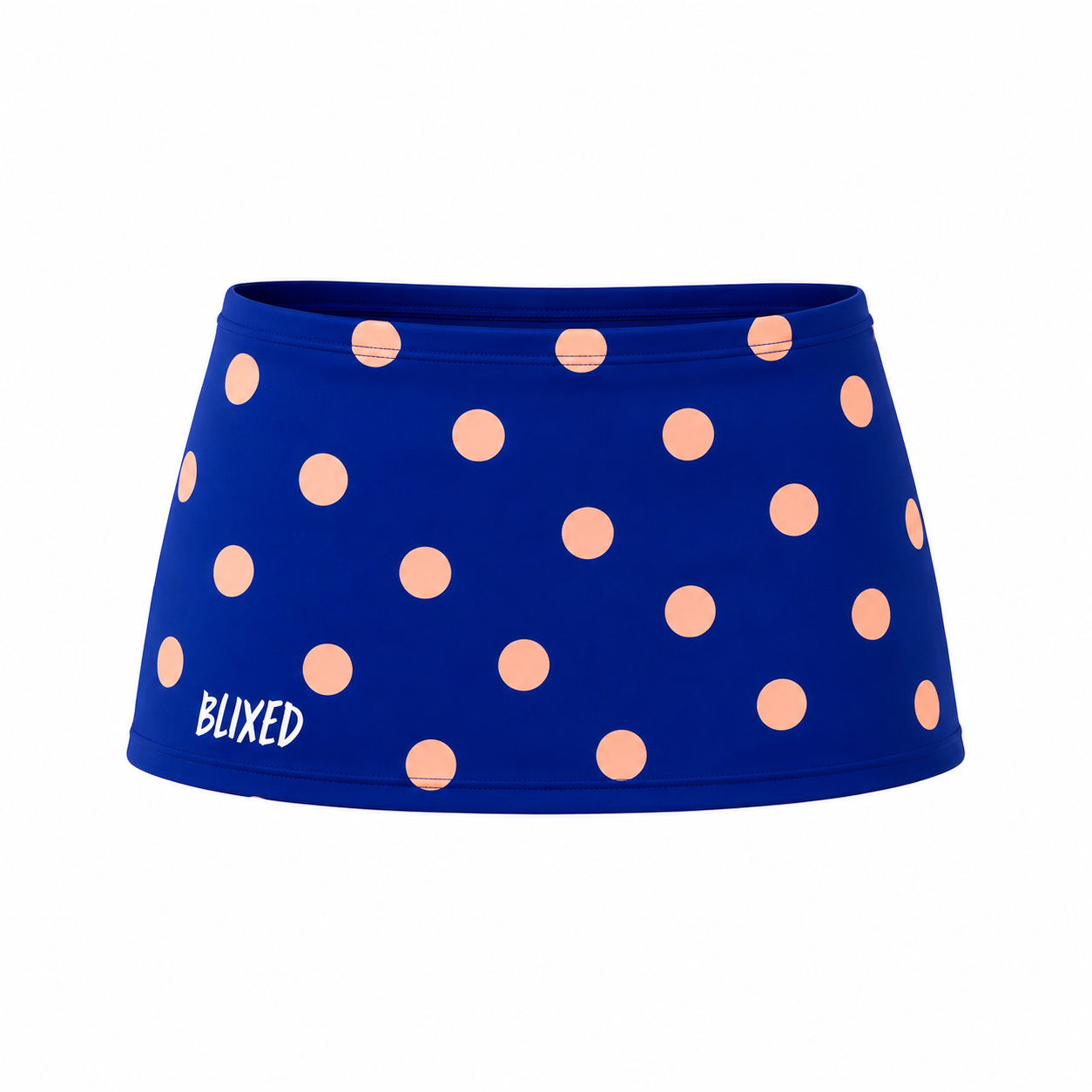 Polka dot cover up skirt