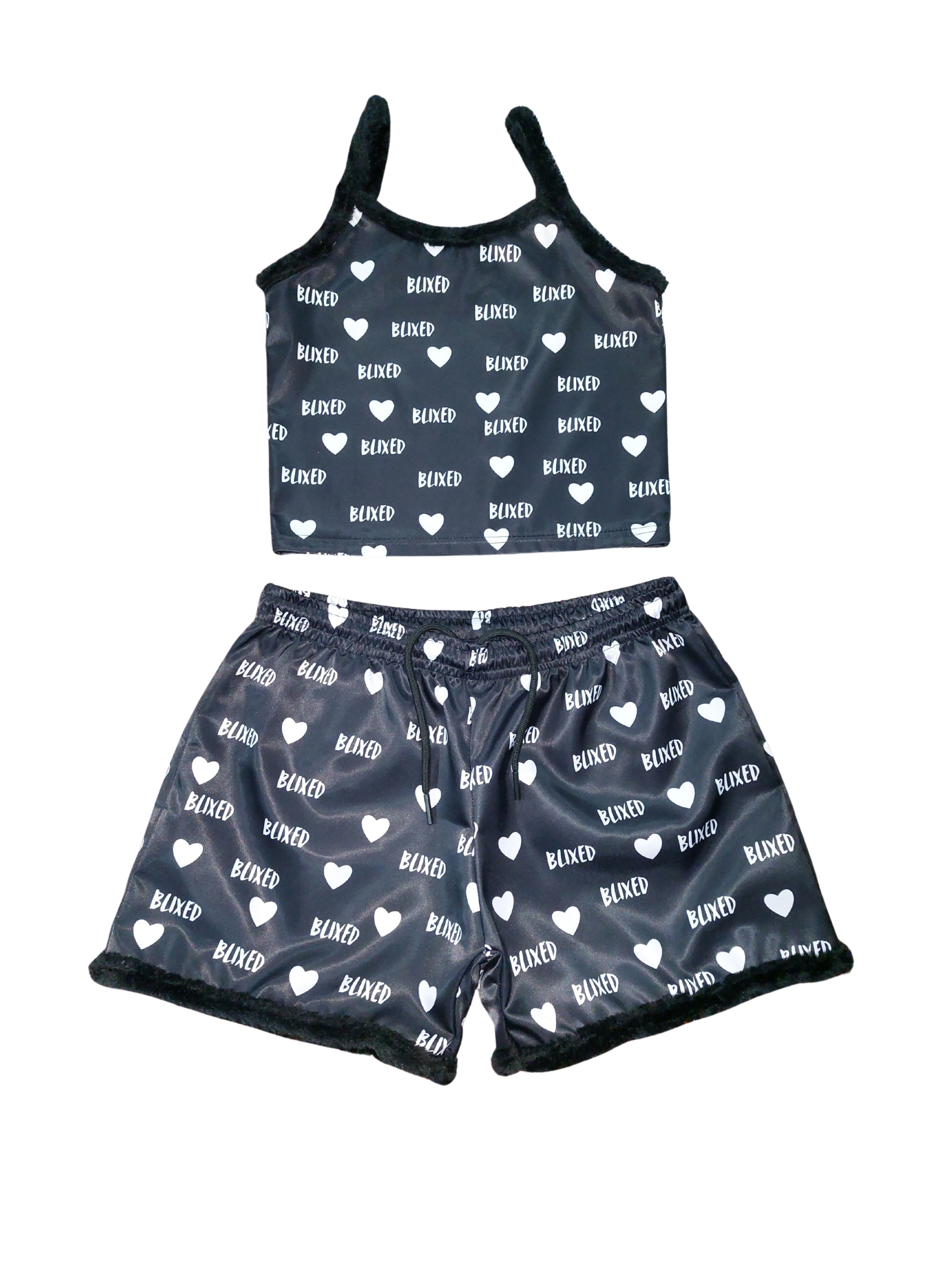 V-Day Short Set